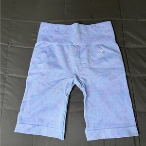 Gymshark Adapt Animal Seamless Cycling Shorts - Butterfly | Light Blue